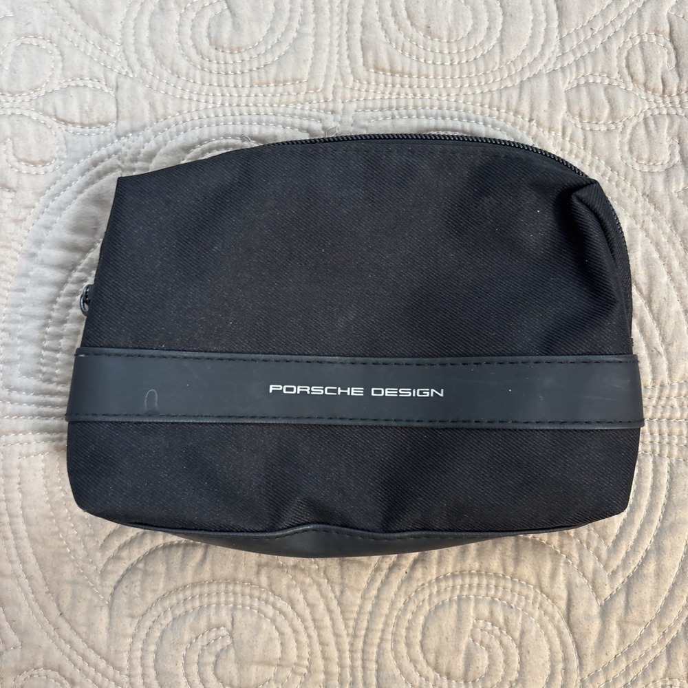 Porsche Design Saudia Airlines Travel Amenity Kit Bag Case Empty